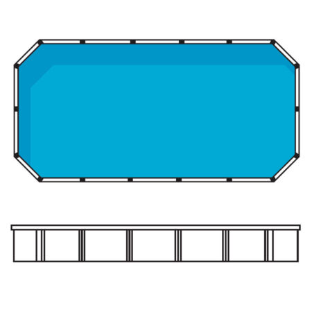 9.8 x 3.8 x 1.37m Rectangle Whitsunday Pool