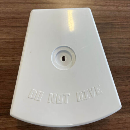 Poolworld Cover Plate White 150mm