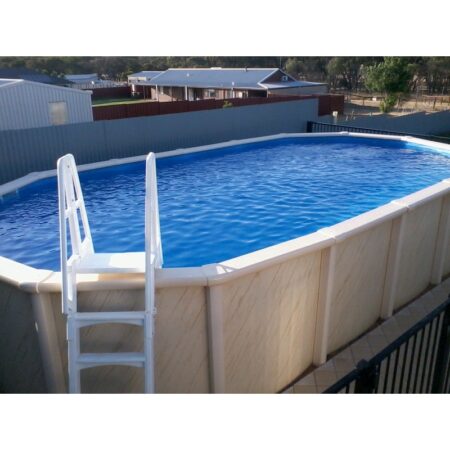7.4 x 3.8 x 1.37m Oval Salt Pool