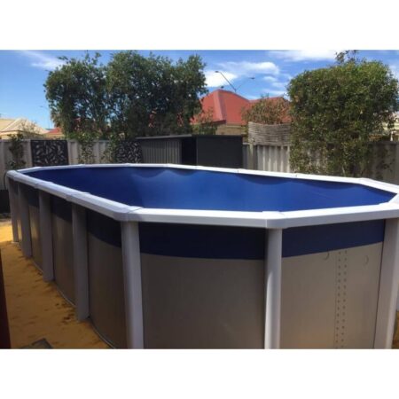 6.55 x 3.15 x 1.2m Oval Freshwater Pool